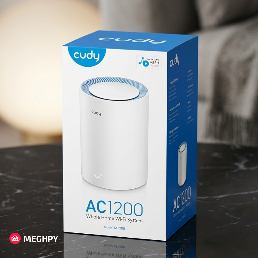 Cudy M1200 AC1200 Dual Band Mesh Router (1 Pack)