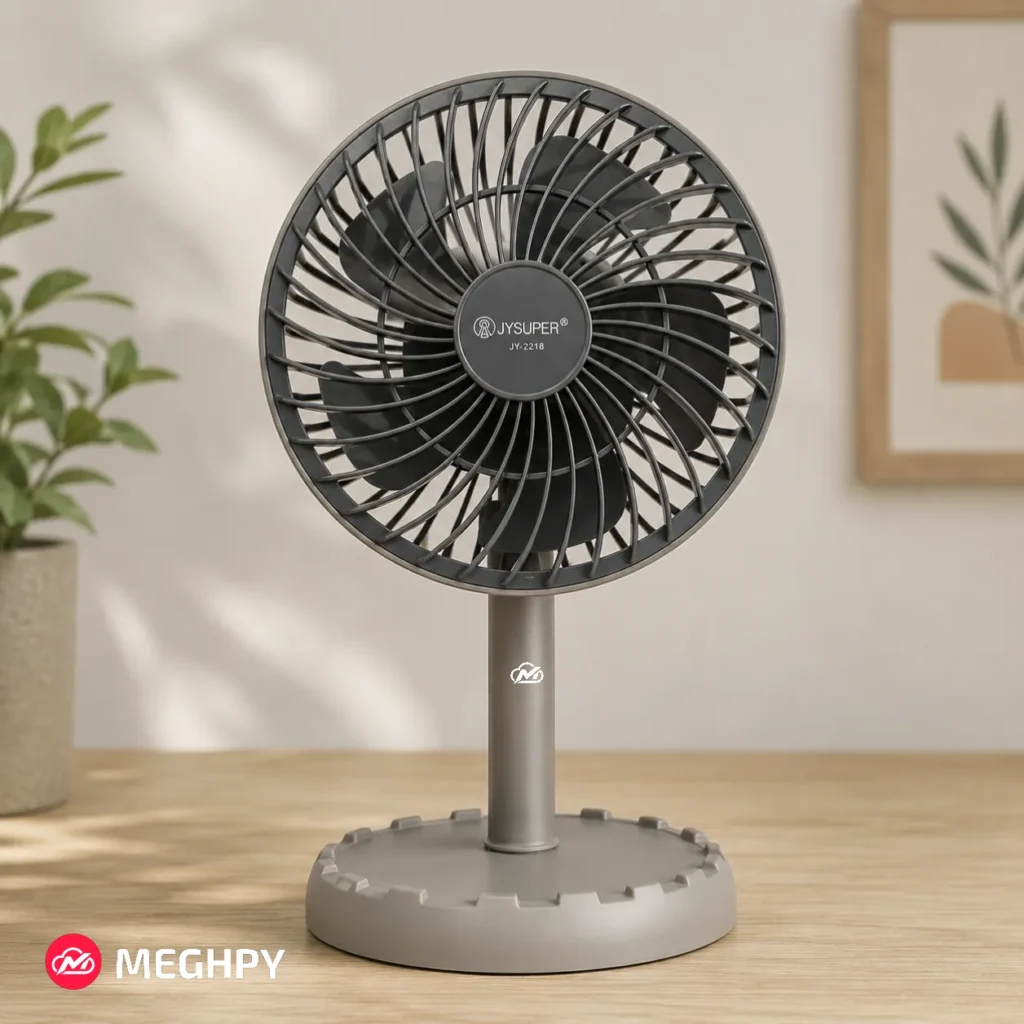 JYSUPER JY-2218 USB Rechargeable Mini Table Fan
