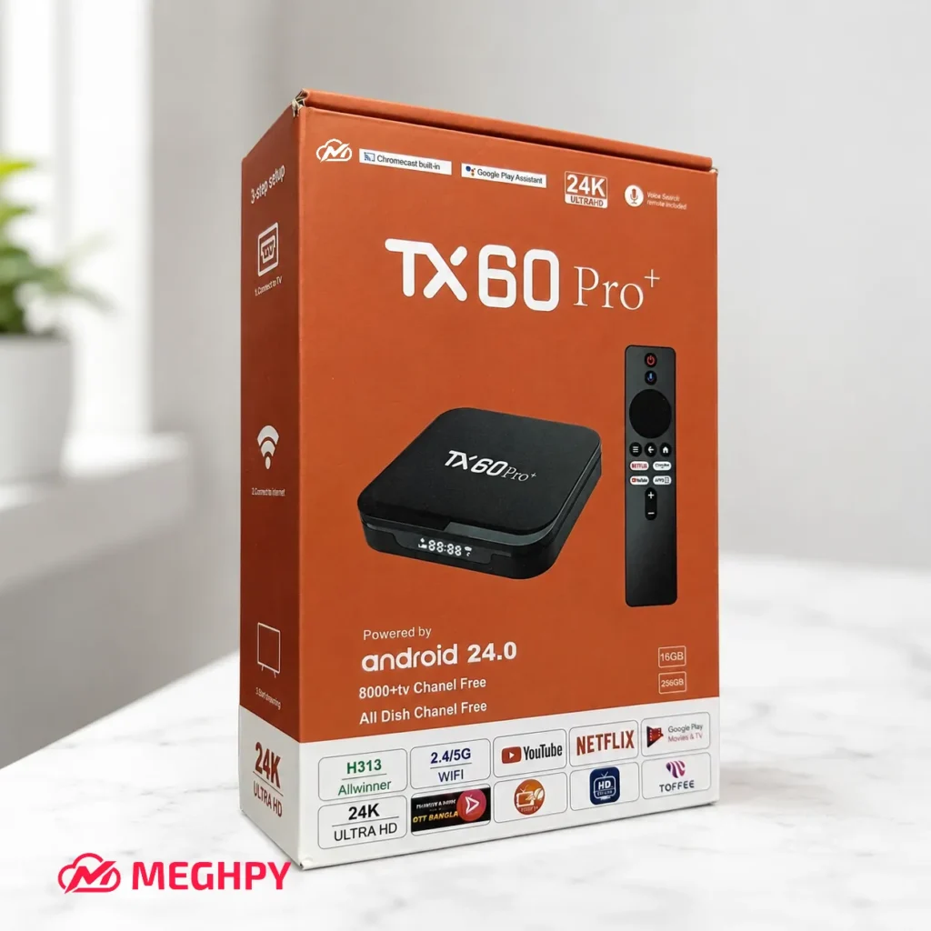 TX60 Pro+ 24K Ultra-HD Android TV Box